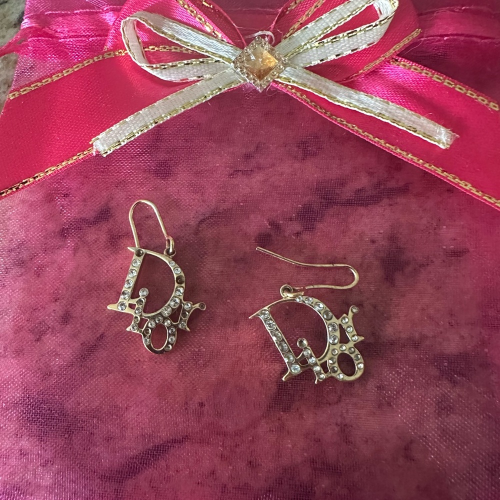 Dior Gold Earrings